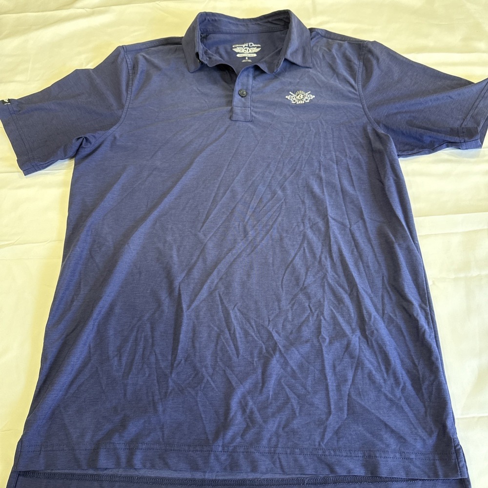 Straight Down Polo Golf Oakmount Country Club Logo Shirt Sz S